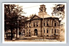 Grayling MI-Michigan, RPPC, Crawford County Courthouse, Vintage Postcard picture