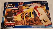 Star Wars Republic Gunship 2002 AOTC Firing Cannons Excellent Factory Sealed Box picture