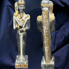 Rare Egyptian Antiques Khonsu, God of Moon Statue - Exquisite Handcrafted picture