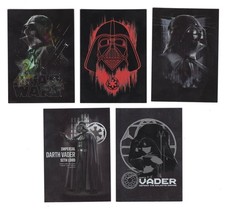 2016 Topps Star Wars Rogue One Series 1- Darth Vader Continuity (5) Card Set picture