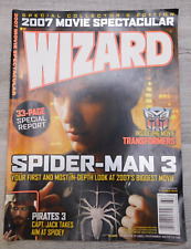 Wizard the Comics Magazine 2007 Movie Spectacular Spider-Man 3 Transformers picture
