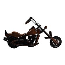  Harley Davidson ? handmade Wooden Motorcycle Chopper Style  Collectible Vintage picture