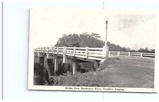 Bridge Over Blackwater River Franklin VA - Virginia Postcard picture