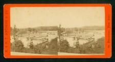 a721, E & H T Anthony Stereoview, #5917, The Fountain Under Construction, 1870s picture