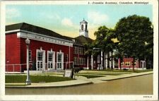 1930'S. FRANKLIN ACADEMY. COLUMBUS, MISS. POSTCARD w11 picture