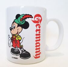 Vintage Disney World Epcot Center Germany Mickey Mouse Coffee Mug World Showcase picture