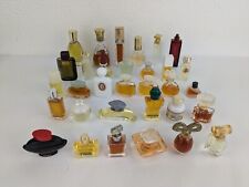 Collectable Estate Vintage Mini Perfume Cologne Bottles Lot Of 33 Full  picture