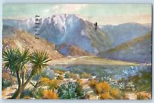 Sacramento California CA Postcard Mountain San Jacinto Desert Side c1947 VIntage picture