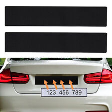 1pair/pack Invisible License Plate Holder For Vehicles Accessories Easy Use picture