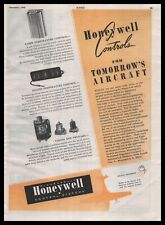 1945 Minneapolis Honeywell Regulator Aircraft Control Systems Vintage Print Ad picture