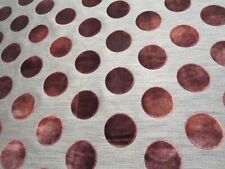 Romo/Black Edition Fabric Pattern Nuala Color Cinnamon 25 In x 56 In Polka Dots picture