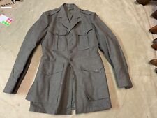 ORIGINAL WWII US USMC MARINE P1937 DRESS FOREST GREY WOOL TROUSERS-LARGE LONG picture