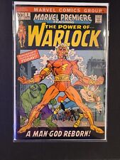 💥 MARVEL PREMIERE FEATURING POWER OF WARLOCK #1, 1972, 1ST APPEARANCE WARLOCK picture