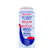 3 Bryn Mawr Original REAM N KLEAN Pipe Cleaners Extra Rigid Bristle Packs Of 30 picture