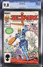 Sectaurs (1985) #1 CGC NM/M 9.8 White Pages Marvel picture