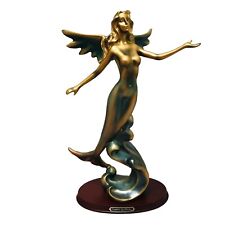 Suanti Galleries Art Deco NOUVEAU ERA RESIN WOMAN Mermaid Figurine 15” tall picture
