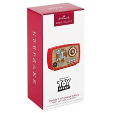 Hallmark 2024 Woody's Roundup Radio-Disney Toy Story Ornament picture