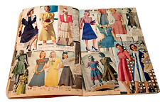 1938 Scrapbook Smash Book Butler Brothers Catalog Fashion & Dress Design picture
