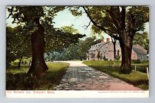 Sudbury MA-Massachusetts, Wayside Inn, Advertisement, Antique, Vintage Postcard picture