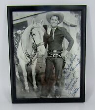 SUNSET CARSON COWBOY ACTOR - Signed / Autographed Publicity Still Photo 10x8 picture