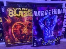 Suicide Squad Blaze Get Joker Hardcover Black Label Lot Of 2 picture