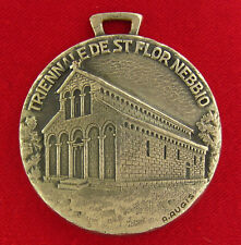 Vintage SAINT FLORENT CORSE Medal Fob CATHEDRAL OF NEBBIO FRANCE Medal A. AUGIS picture