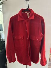 Vintage Boy Scouts of America Official Jacket Wool Red Button Up Size 38 picture