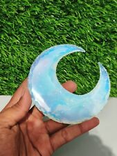 opalite moon crystal Crescent Moon cerved moon crystal picture