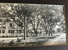 REAL PHOTO Southern Large 2 Story Victorian House Home View 1910's ? Live Oak picture