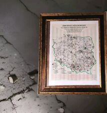 🌟RARE🌟 Polish  NAZI WORLD War II Holocaust Map - Original History Military  picture
