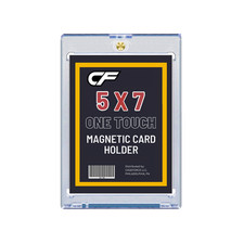 CF Magnetic Card Holder One Touch - 5" x 7" Sports 5x7 Post Card Photo Holder picture
