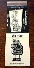 Vintage Matchbook: Cornetta's Iron Horse, Norwood, MA picture