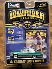Revell Cadillac Figure LOWRIDER '81 COUPE DEVILLE 1/64 scale Green Revell Car picture