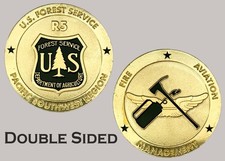 US Forest Service R5 Fire Aviation Management Challenge Coin J#32 picture
