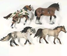 Schleich Horse Lot Roan Quarter Andalusian Stallion Shire Draft Taurus Knight picture