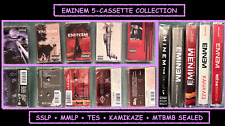 EMINEM 5 CASSETTES | SSLP + MMLP + TES + KAMIKAZE + MTBMB | RARE SOLD OUT SEALED picture