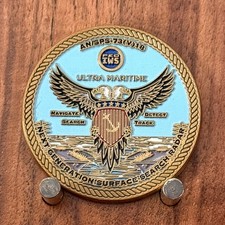 Ultra Maritime Naval Dual Eagle Surface Search Radar Challenge Coin 1#41 picture