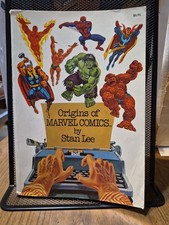 Origins of Marvel Comics, by Stan Lee (1974, Simon & Schuster) TPB picture