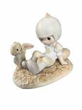 Precious Moments figurine Enesco 1989 May Life Blessed Touchdown Football 522023 picture
