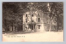 Auburn NY-New York, City Hall, Antique Vintage Souvenir Postcard picture