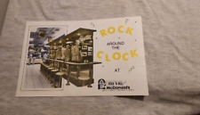 ROCK N' ROLL MCDONALD'S PHOTO PAMPLET BROCHURE 1982 CHICAGO RESTAURANT EXC.COND. picture