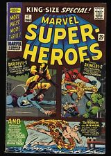 Marvel Super-Heroes (1966) #1 VF- 7.5 1st Marvel One Shot Avengers Human Torch picture