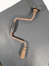 Vintage Barker No. P 10 Hand Drill Bit Brace Woodworking Auger GUC Primitive  picture