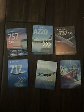Delta Airlines Pilot Trading Cards  Collectible   Cards  Set Of 6   ( # 32 ) picture