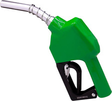 Green 3/4" NPT Automatic Fuel Nozzle Auto Shut off Nozzle Gas Pump Nozzle Max Fl picture