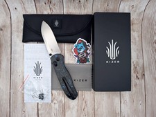 ⚫🔵 Kizer Drop Bear Ki3619A2 Arctic Storm FatCarbon Elmax Clutch Lock NIB 📬 picture