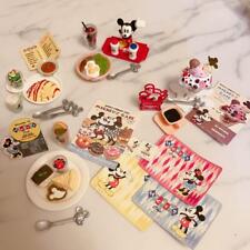 Re-Ment Disney 50's Cafe Mickey Sweets miniature figure set Used Mint F/S picture