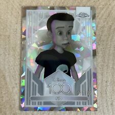 2023 Topps Chrome Disney 100 Sid #16 Diamond Cracked Ice Silver Refractor /100 picture