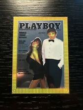 Donald Trump 1995 Playboy Chromium Chrome Cover Rookie Card #85 PSA ReadyNM-MINT picture