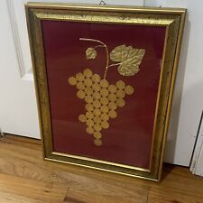 Vintage Italian 200 Lire Grape Cluster Art Wine Vinter picture